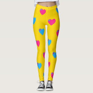 Pan Pride Grote Hart Leggings