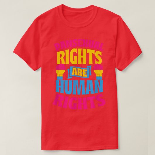 Pan Pride Parade T-shirt (Design voorkant)