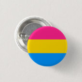 Pan Pride. Ronde Button 3,2 Cm (Voorkant /achterkant)