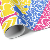 Pan Pride Squiggles Cadeaupapier (Rol Hoek)