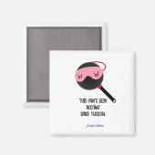 Pan ‘rust’ al sinds dinsdag grappige keuken magneet (Voorkant / Achterkant)