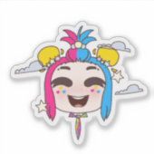 PAN schattige sticker (Voorkant)