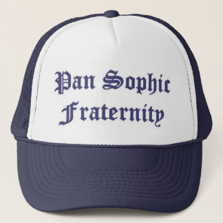 Pan Sophic Navy Trucker Hat Trucker Pet