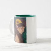 Pan Tweekleurige Koffiemok (Voorkant links)