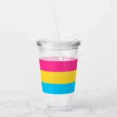 Pan Vibe Acryl Tumbler Drinkbeker (Links)
