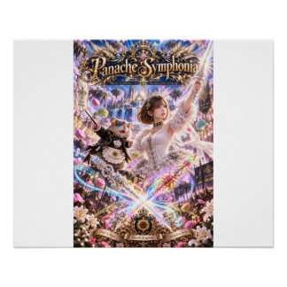 Panacher Symphonia MIKA en Chibi-Sensei Poster Perfect Poster