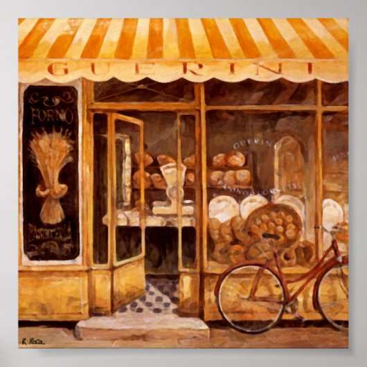 Panadería Guerini Hornear (Italia) Poster (Voorkant)