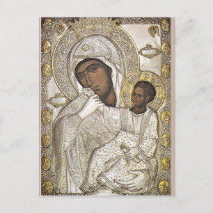 Panagia Paramythia Orthodox Christelijk Icoon Briefkaart