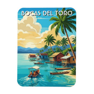 Panama Bocas del Toro Reizen Magneet