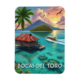 Panama Bocas del Toro Reizen Magneet