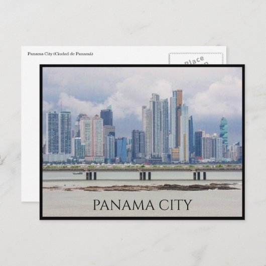 panama briefkaart (Voorkant / Achterkant)
