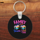 Panama C Vacation 2026 Souvenir Matching Family Gr Sleutelhanger (Voorkant)