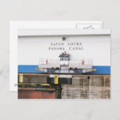 Panama Canal Briefkaart (Voorkant / Achterkant)