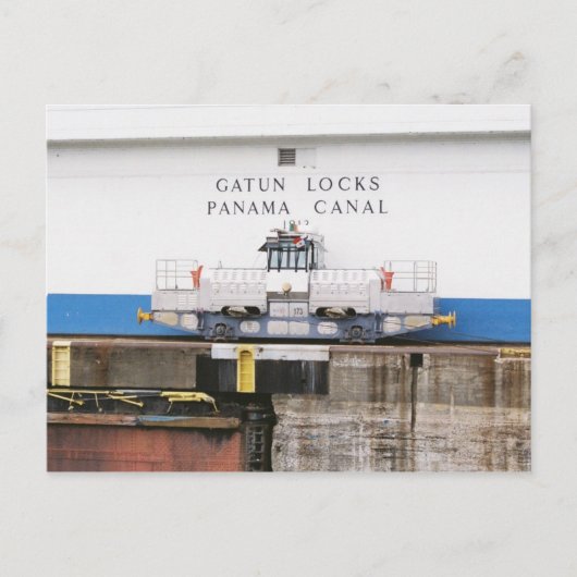 Panama Canal Briefkaart (Voorkant)