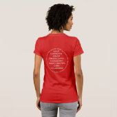 Panama Canal First Time Back  T-shirt (Achterkant volledig)