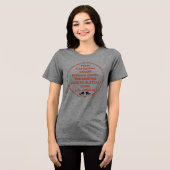 Panama Canal First Time Tri-Blend Shirt (Voorkant volledig)