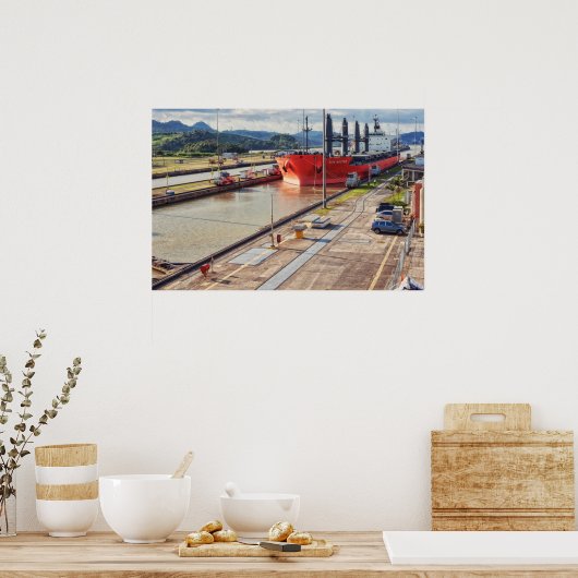 Panama Canal poster (Keuken)