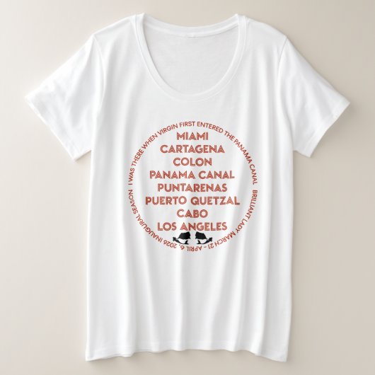 Panama Canal Shirt (Design voorkant)