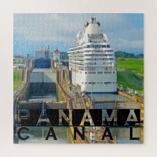Panama Canal Square Puzzle Legpuzzel