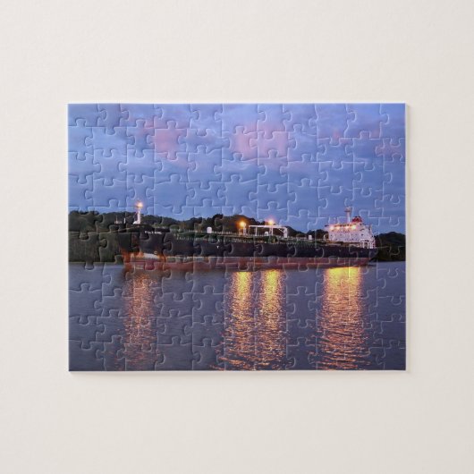 Panama Canal Sunrise Legpuzzel (Horizontaal)