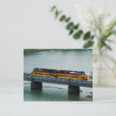 Panama Canal Train Briefkaart (Staand voorkant)