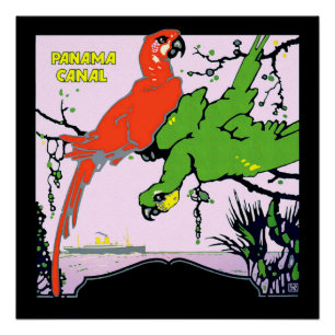 Panama Canal Travel Perfect Poster