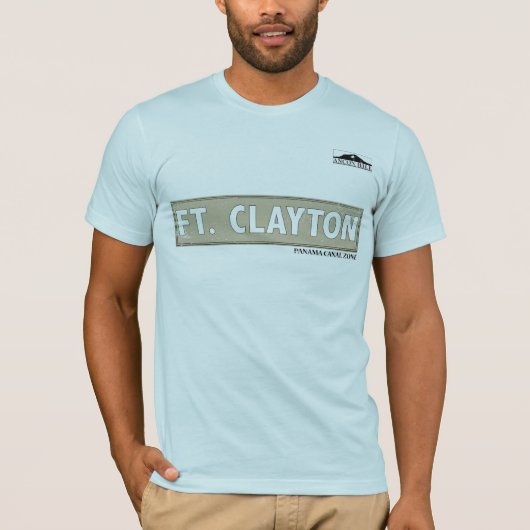 Panama Canal Zone: Ft. Clayton T-shirt (Voorkant)