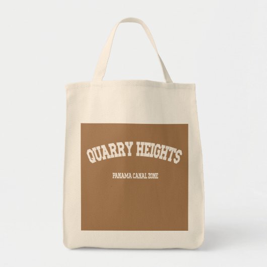 Panama Canal Zone: Quarry Heights v02 Tote Bag (Voorkant)