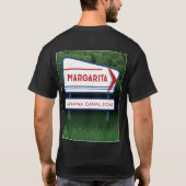Panama Canal Zone  Sign T-shirt (Achterkant)
