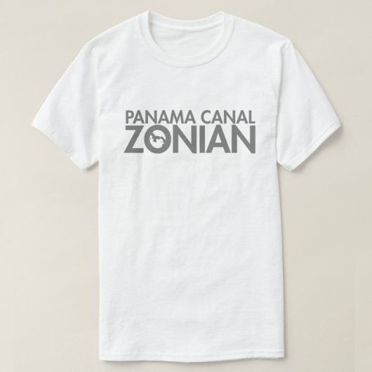 Panama Canal Zonian T-shirt (Design voorkant)