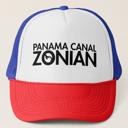 Panama Canal Zonian Trucker Pet (Voorkant)