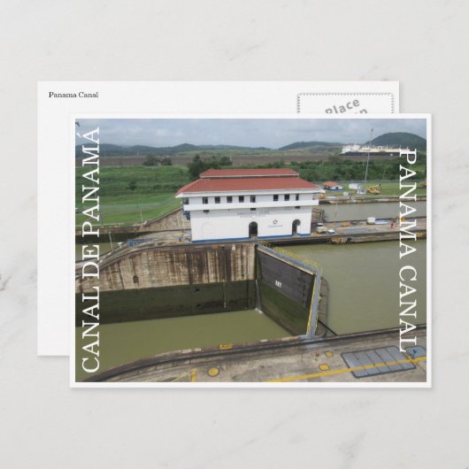 panama canplan briefkaart (Voorkant / Achterkant)