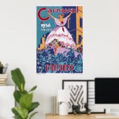Panama Carnaval Poster (Thuiskantoor)