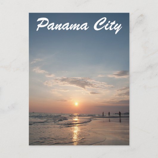Panama City beach Briefkaart (Voorkant)