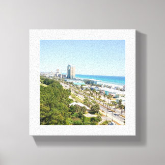Panama City Beach Canvas Afdruk