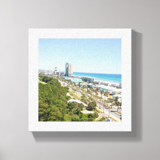 Panama City Beach Canvas Afdruk (Voorkant)