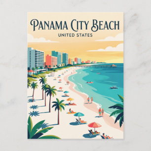 Panama City Beach Florida Briefkaart