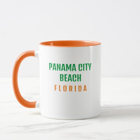 Panama City Beach Florida Coffee Mok (Links)