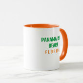 Panama City Beach Florida Coffee Mok (Voorkant rechts)