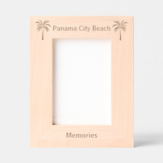 Panama City Beach Florida Laser Engraved frame Gegraveerde Lijstjes
