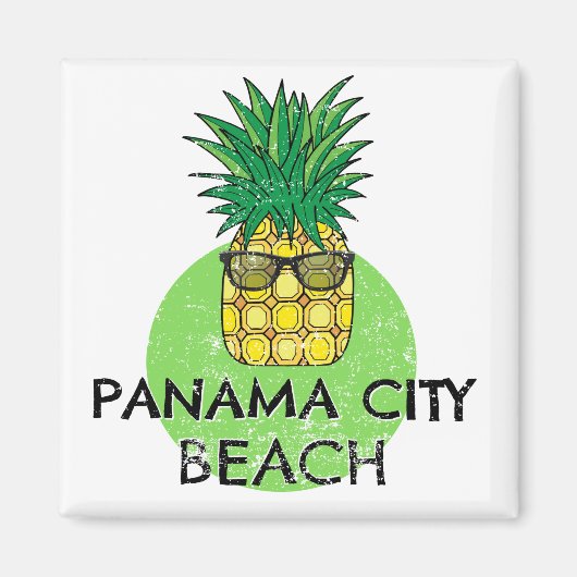 Panama City Beach Florida Magneet (Voorkant)