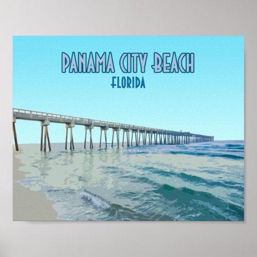 Panama City Beach Florida  Poster (Voorkant)