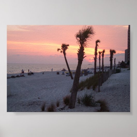 Panama City Beach Florida Poster (Voorkant)