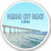 Panama City Beach Florida Sticker (Voorkant)