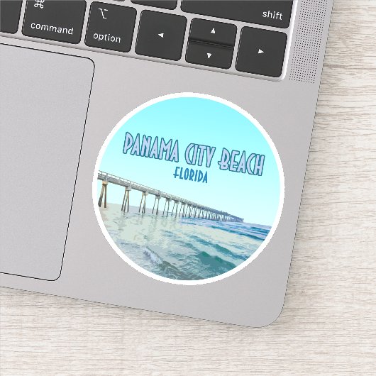 Panama City Beach Florida Sticker (Detail)