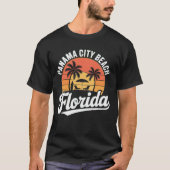 Panama City Beach Florida Sunset T-shirt (Voorkant)