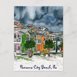 Panama City Beach Florida tropische kunstgeschenke Briefkaart