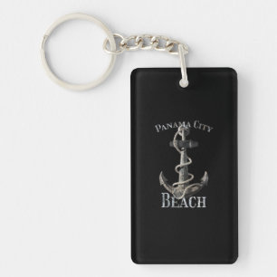 Panama City Beach Florida Vacation Nautical Anchor Sleutelhanger