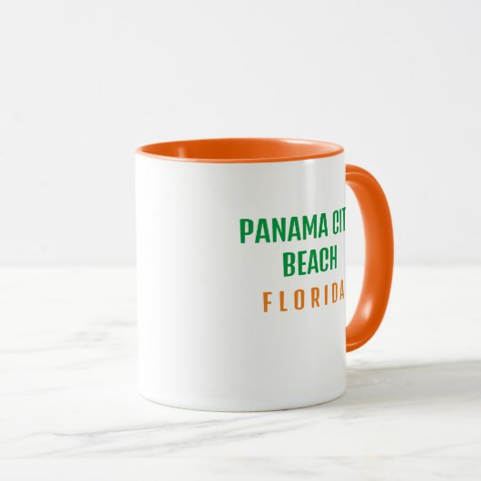 Panama City Beach Floride Café Mug (Devant droit)