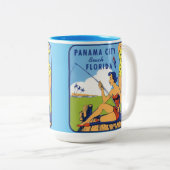 Panama City Beach Floride Café Mug (Devant droit)